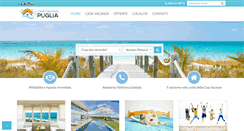 Desktop Screenshot of casevacanzepuglia.it